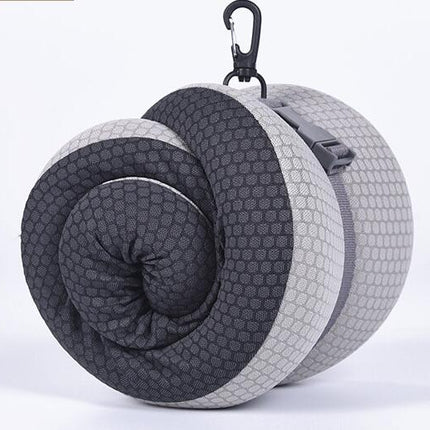 Travel Pillow - Memory Foam Neck Cushion - Flight Pillow  Support Neck Pillow for Travel