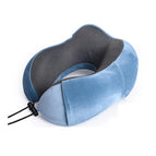 F05 Magnetic Cloth+Eye Mask Ear Plug Storage Bag+Color Box - Peacock Blue