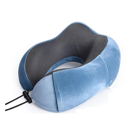 U-Shape Pillow, Memory Foam Neck Care Travel Pillow