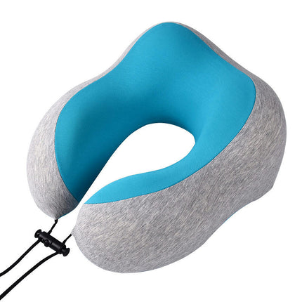 U-Shape Pillow, Memory Foam Neck Care Travel Pillow