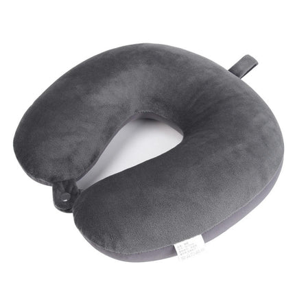 Travel Neck Pillow - Foam Particle U-Shaped Pillow, Resting Airplane Travel Support Cervical Pillow