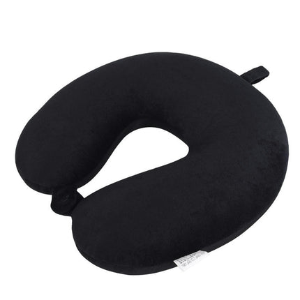 Travel Neck Pillow - Foam Particle U-Shaped Pillow, Resting Airplane Travel Support Cervical Pillow