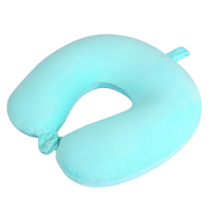 Travel Neck Pillow - Foam Particle U-Shaped Pillow, Resting Airplane Travel Support Cervical Pillow