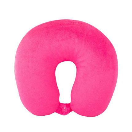 Travel Neck Pillow - Foam Particle U-Shaped Pillow, Resting Airplane Travel Support Cervical Pillow