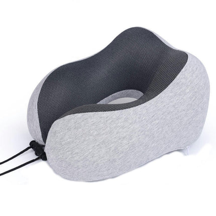 Travel Pillow, Best Memory Foam Neck Pillow Head Support Soft Pillow for Sleeping Rest & Home Use