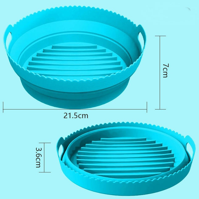 Air Fryer Silicone Liners Pot Reusable Silicone Bowl Basket Fit for Air Fryer