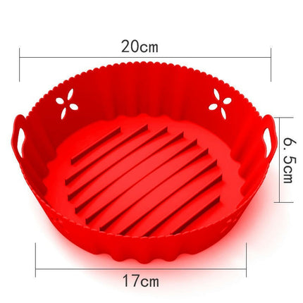 Air Fryer Silicone Liners Pot Reusable Silicone Bowl Basket Fit for Air Fryer