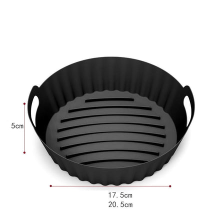 Air Fryer Silicone Liners Pot Reusable Silicone Bowl Basket Fit for Air Fryer