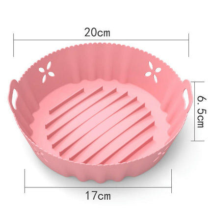 Air Fryer Silicone Liners Pot Reusable Silicone Bowl Basket Fit for Air Fryer