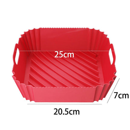 Air Fryer Silicone Liners Pot Reusable Silicone Bowl Basket Fit for Air Fryer