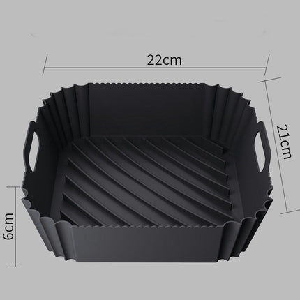 Air Fryer Silicone Liners Pot Reusable Silicone Bowl Basket Fit for Air Fryer