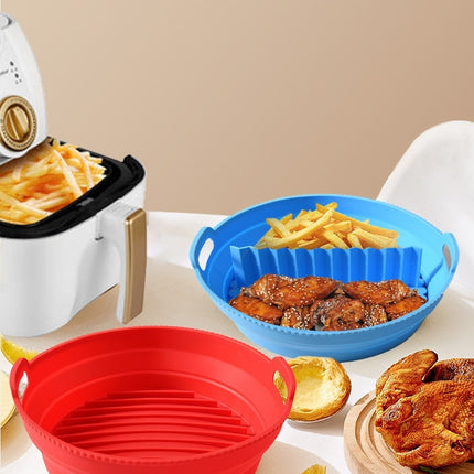 Air Fryer Silicone Liners Pot Reusable Silicone Bowl Basket Fit for Air Fryer