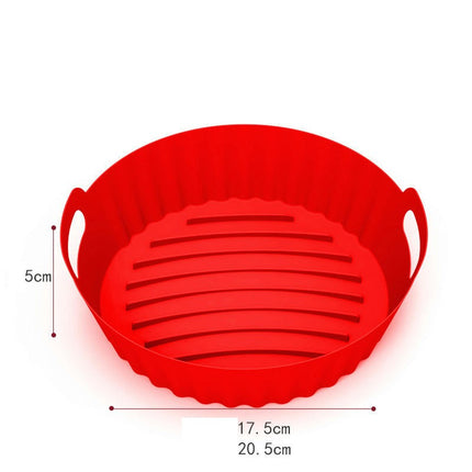 Air Fryer Silicone Liners Pot Reusable Silicone Bowl Basket Fit for Air Fryer