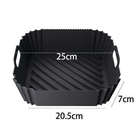 Air Fryer Silicone Liners Pot Reusable Silicone Bowl Basket Fit for Air Fryer