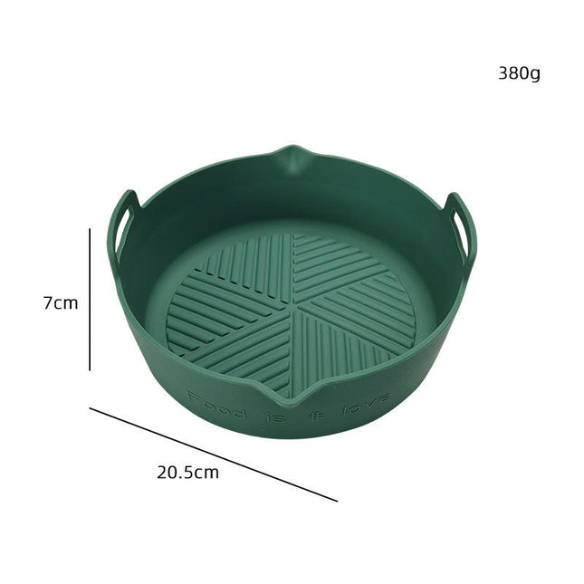 Air Fryer Silicone Liners Basket, Reusable Baking Tray Cooking Oven Accessories