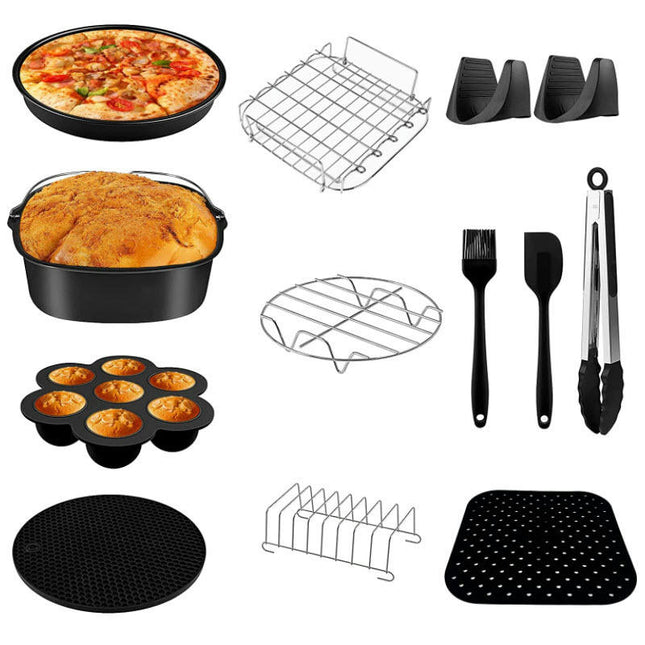 8 Inch Square Air Fryer Accessories, Compatible withCOSORI Gowise US and Other Air Fryer