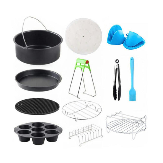 Air Fryer Accessories 12Pcs Compatible ,Fit Air Fryer,Oven Accessories