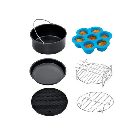 Air Fryer Accessories Set of 6,fit for Phillips Air Fryers,Nonstick Coating