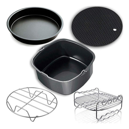 Air Fryer Accessories,7inch Square Air Fryer Accessories,fit for Ninja Air Fryers Set