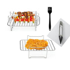 4pcs food clip box on grill