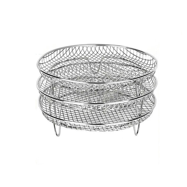 Air Fryer Accessories Stackable Dehydrator Racks for Ninjia Airfryer