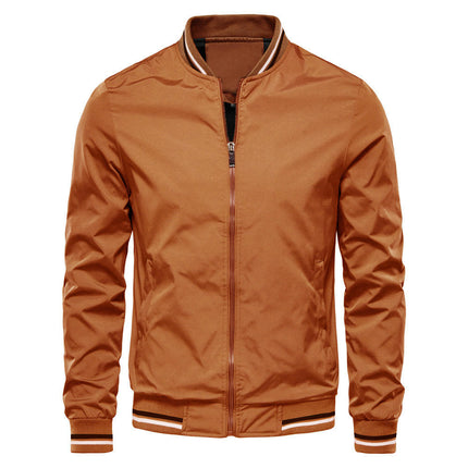 Men's Lightweight Bomber Jackets Casual Summer Windbreaker Outdoor Golf Fashion Coat for Men