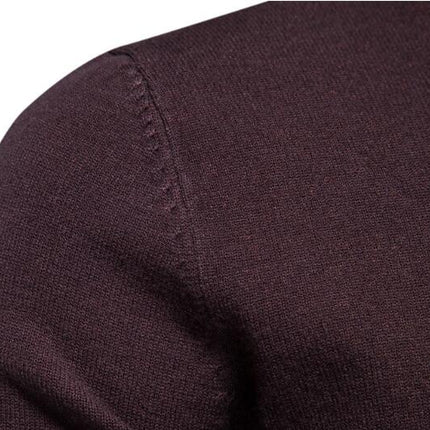 Men's Crew Neck Sweater Slim Fit Lightweight Sweatshirts Knitted Pullover for Casual Or Dressy Wear