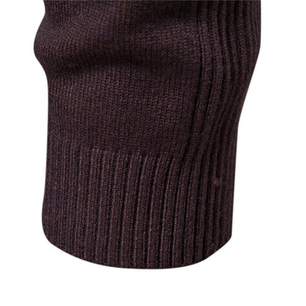 Men's Crew Neck Sweater Slim Fit Lightweight Sweatshirts Knitted Pullover for Casual Or Dressy Wear