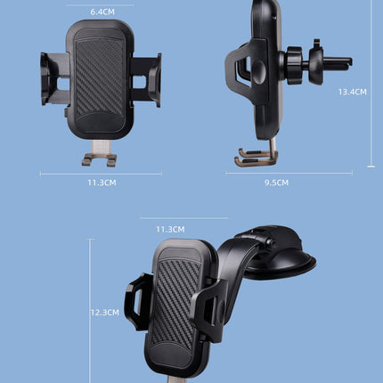 Phone Holder Car Suction Cup Holder Universal Cell Phone Holder Mount Dashboard Windshield Vent