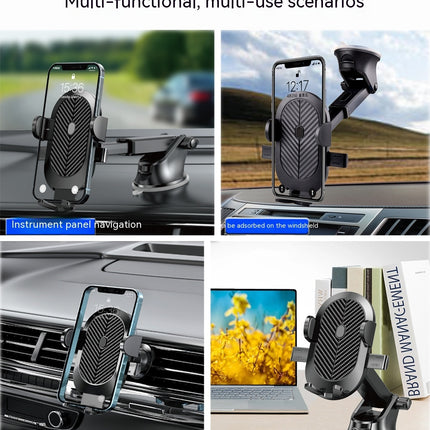 Suction Cup Phone Holder Windshield/Dashboard/Air Vent Car Phone Mount with All Smartphones and Cars