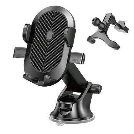 Suction Cup Phone Holder Windshield/Dashboard/Air Vent Car Phone Mount with All Smartphones and Cars