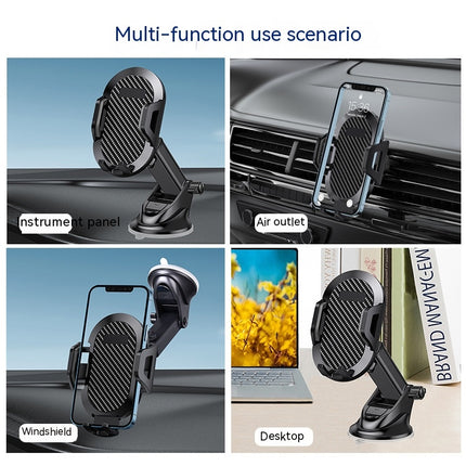 Phone Holder for Car Car Phone Mount for Windshield Dashboard Air Vent, Universal for All Cell Phone