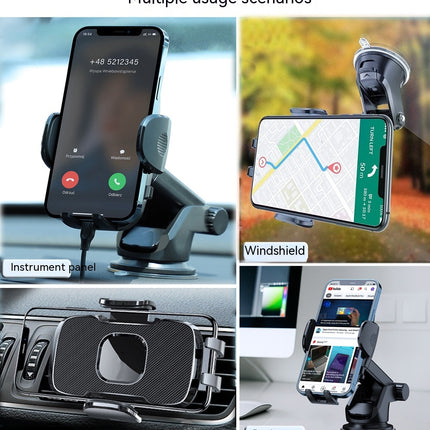 Phone Holder Car, Long Arm Universal Car Dashboard Windshield Air Vent Mount Cell Phone Holder