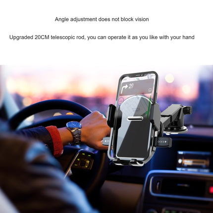 Universal Car Cell Phone Holder, 360¡ã Car Phone Mount for Dashboard Windshield and Vents