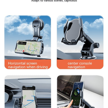 Car Phone Holder Mount,Dashboard Windshield Phone Holder Strong Suction Cup Car Mount