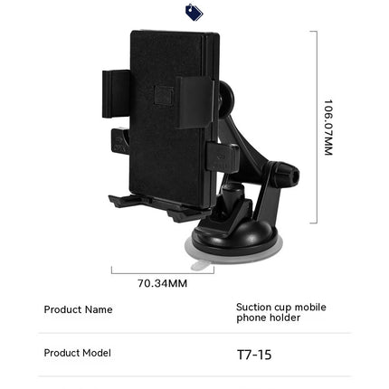 Phone Mount Car, Universal for Car Dashboard And Windshield Suction Cup Cell Phone Holder For Car