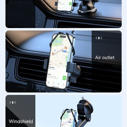 Phone Mount for Car, Strong Suction Cup Car Phone Holder Universal Holder for Car Dashboard Air Vent