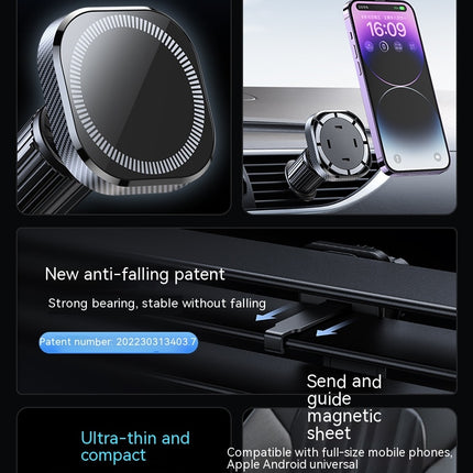 Magnetic Phone Holder for Car Universal 360¡ã Car Phone Mount for Dashboard Windshield and Vents