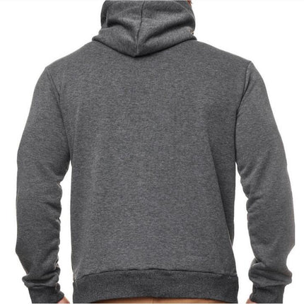 Men Casual Hooded Long Sleeve Hoodie Pullover with Mask Sweatshirt