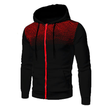 Men's Zip Up Hoodie Lightweight Athletic Jackets Workout Long Sleeve Sweatshirts