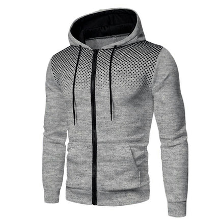 Men's Zip Up Hoodie Lightweight Athletic Jackets Workout Long Sleeve Sweatshirts