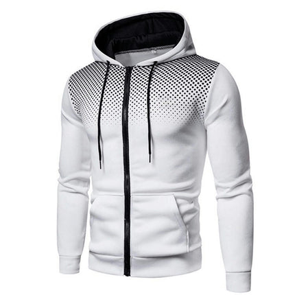 Men's Zip Up Hoodie Lightweight Athletic Jackets Workout Long Sleeve Sweatshirts