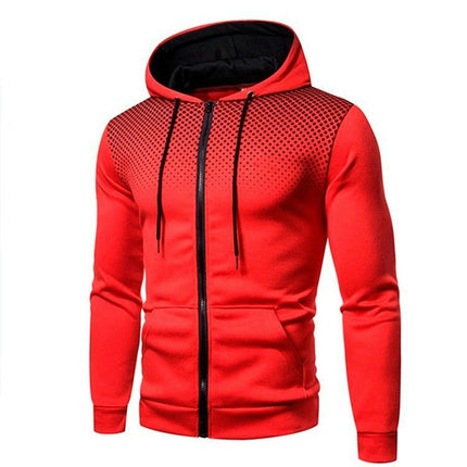 Men's Zip Up Hoodie Lightweight Athletic Jackets Workout Long Sleeve Sweatshirts