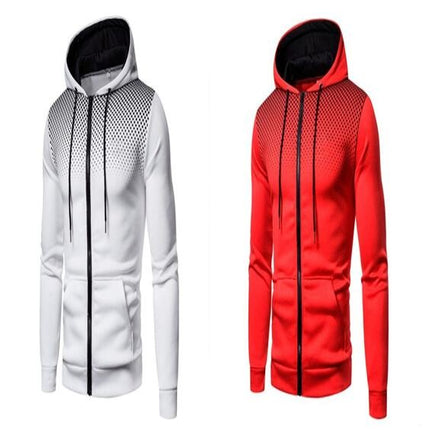 Men's Zip Up Hoodie Lightweight Athletic Jackets Workout Long Sleeve Sweatshirts