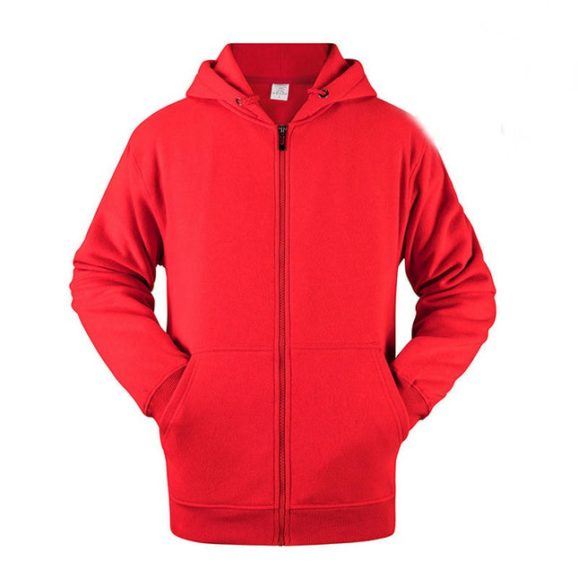 Men's Zip Up Hoodie Drawstring Casual Long Sleeve Pocket Hooded Sweatshirts 1