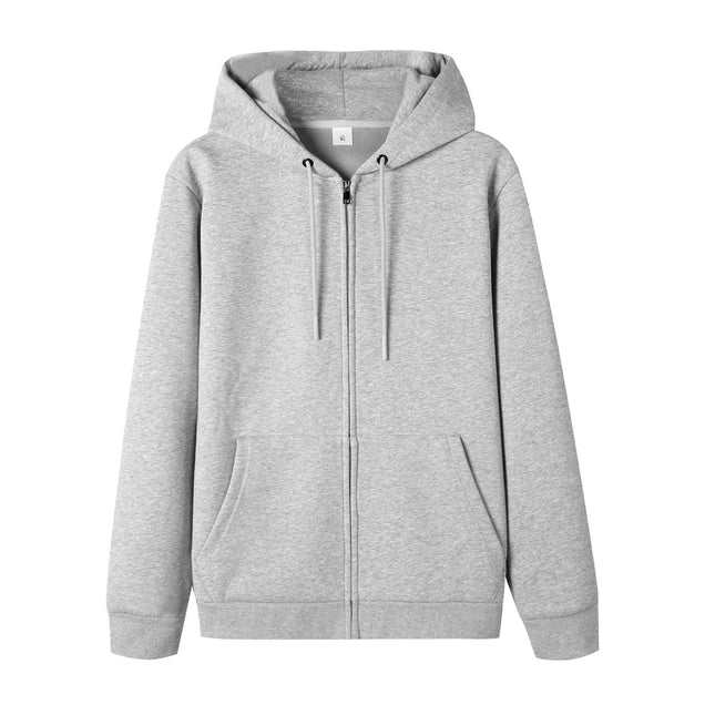 Hoodies for Men Zip Up Slim Fit Long Sleeve Hooded Sweatshirt with Pocket