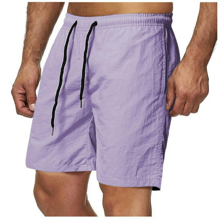 Men's Swim Trunks Quick Dry Beach Shorts with Pockets