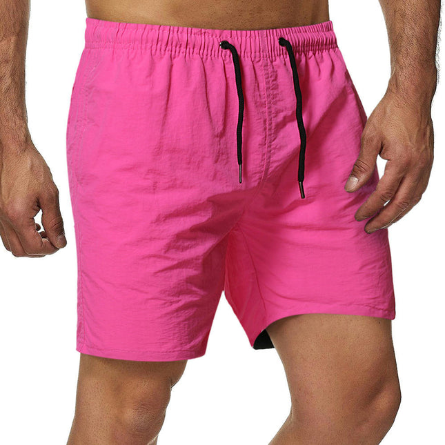 Men's Swim Trunks Quick Dry Beach Shorts with Pockets