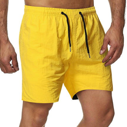 Men's Swim Trunks Quick Dry Beach Shorts with Pockets