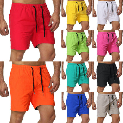 Men's Swim Trunks Quick Dry Beach Shorts with Pockets